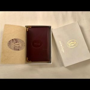 Cartier vintage card holder/wallet